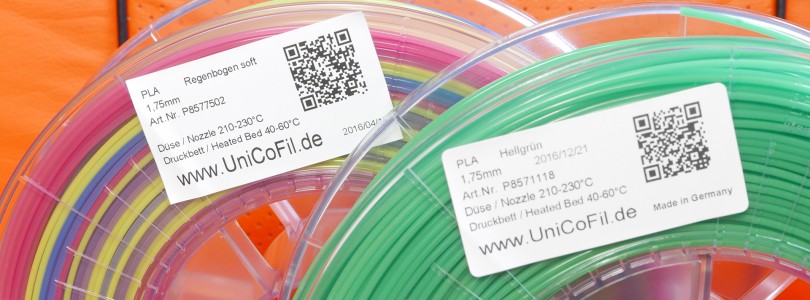 UniCoFil – Recenzja filamentów