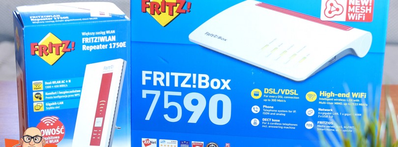 FRITZ!Box 7590 i FRITZ!Repeater 1750 – Recenzja